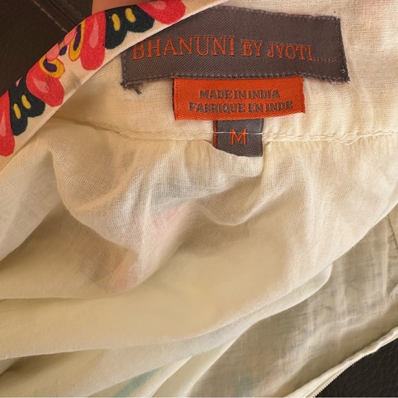 Anthropologie Yellow and Cream Maxi Skirt - Picture 9 of 9